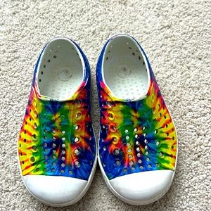 Tie Dye Native shoes Size C8